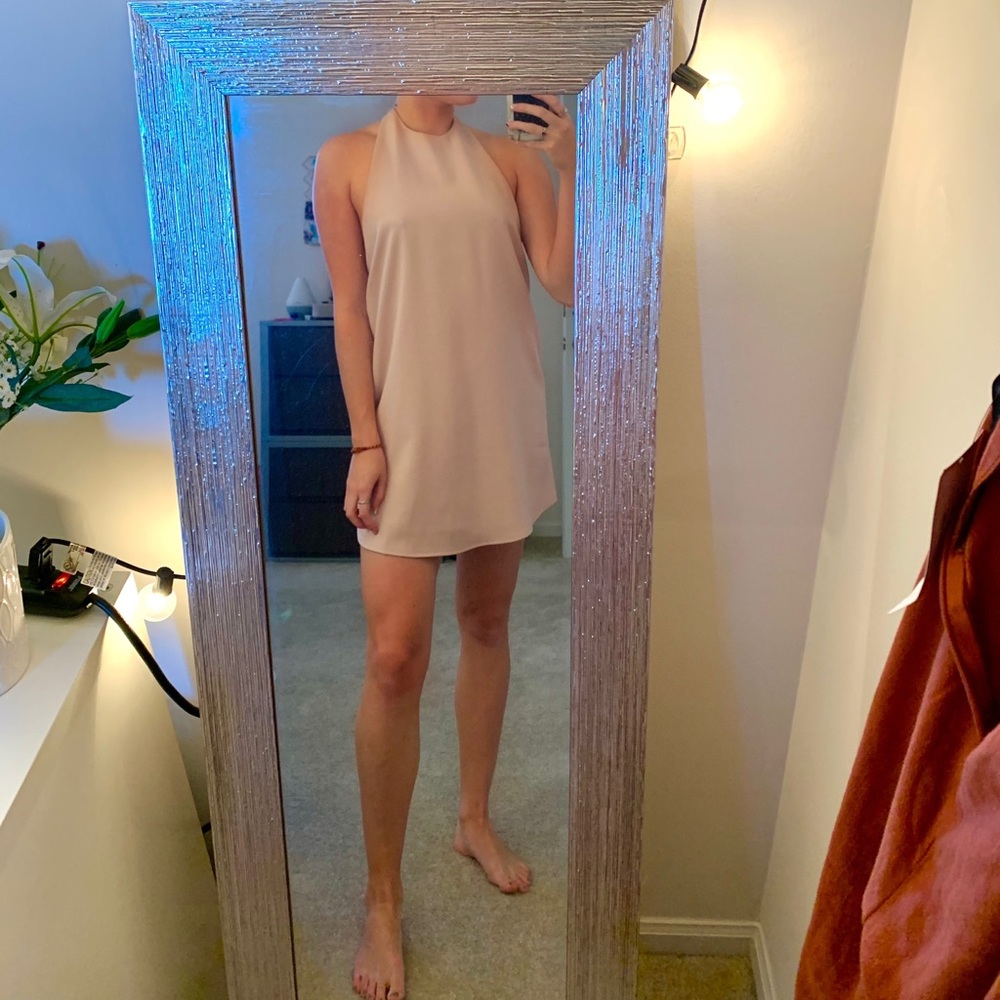 Tobi backless mini dress